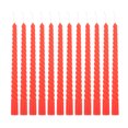 thumbnail image 1 of 12pcs velas rojas clásicas parafina velas de parafina boda larga vela decoraciones, 1 of 7