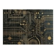 thumbnail image 5 of WYYP Circuit Board Cyberpunk Art Wooden Puzzle for Adults 300 PCS, 5 of 6