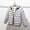 Gray, variant on Kids Winter Coats Size 7 8 Zip Up Girls' Outerwear Jackets & Coats 10-12 Solid Color Windbreaker with Hood Warm Coat Lightweight Jackets Size 6 Chamarras Para NiñAs