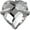 April - Diamond, variant on Personalized Heart Crystal Cremation Urn Necklace Jewelry For Ashes Human Pet Remains Funeral Casket Locket Engraving with Free Funnel Kit Gift Box Ship Next Day! [January - Garnet]