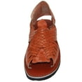 thumbnail image 4 of The Western Shops Mens Leather Mexican Huarache Sandal, 4 of 4