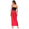 thumbnail image 2 of Jdlsppl Women's Beach Wrap Cover Up Skirt High Waist Sarong Split Uv Protection Soft Lightweight Beach Skirt Style5 Small-X-Large, 2 of 4