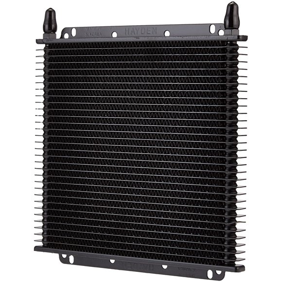 Hayden Automotive 689 Enfriador De Transmisión Auxiliar Universal Adicional De 11,6 X 11 X 0,75 Para Mejorar La Capacidad De Remolque, No Es Una Unidad De Reemplazo Directo De Oe