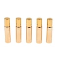 thumbnail image 1 of 5 Unids / Set Botellas de Rodillo de Reutilizables Frascos Tubo Contenedor con de material acero - Oro Yinane  botellas de aceite esencial vacías, 1 of 7