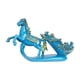 thumbnail image 5 of Estante para Vino Macarena soporte para botella de Vino Organizador de estatua de caballo azul, 5 of 8