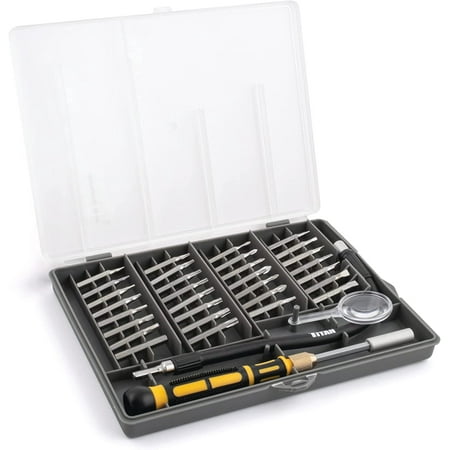 

Titan 16093 33-Piece Multi-Bit Precision Screwdriver Set