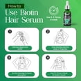 thumbnail image 6 of Luminus Ultra Biotin Hair Growth Serum with Vitamin B7 Daily Hair Loss Support, 6 of 8