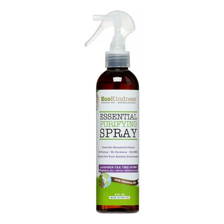 EcoKindness Spray Purifiant Bio, Lavande, Tea Tree, et Myrrhe, 8 Oz