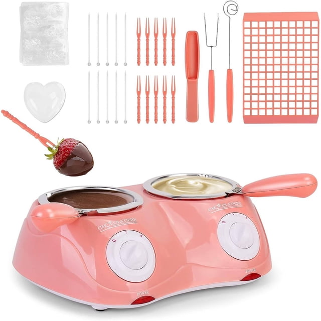 Olla para derretir chocolate Fondue de chocolate eléctrica Mini Fondue Candy Maker