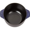 thumbnail image 5 of Staub Cast Iron 1.5-qt Petite French Oven - Dark Blue, 5 of 7