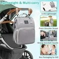 thumbnail image 6 of Diaper Bag Backpack, Baby Bag Diaper Bag with Changing Station Baby Girl Boy Waterproof Diaper Bag for Travel Baby,Rinder, 6 of 8