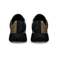 thumbnail image 4 of Chocolate and Tan Dachshund Shoes Sneakers Black Size 11, 4 of 7