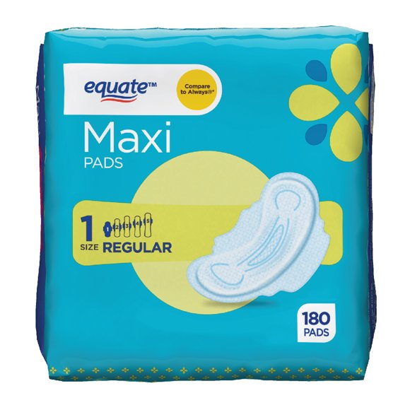Equate Maxi Pads