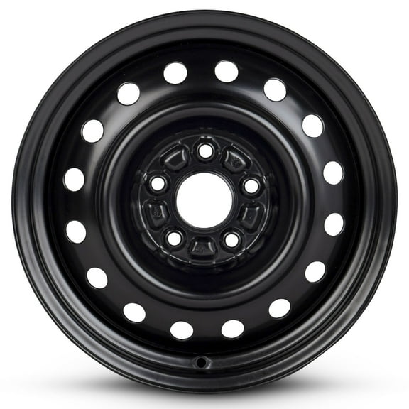 For 2007-2010 Honda Crossroad 16 Inch Painted Black Rim - OE Direct Replacement - Road Ready Car Wheel
