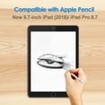thumbnail image 3 of Protector de pantalla para iPad (9,7 pulgadas, modelo 2018/2017, 6.ª/5.ª generación), iPad Air 1, iPad Air 2, iPad Pro, 3 of 4