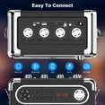 thumbnail image 4 of JYX Karaoke Machine, Bluetooth Speaker with 2 Microphones, Speaker with FM Radio, Singing Machine, 4 of 11