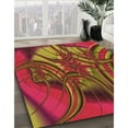 thumbnail image 3 of Ahgly Company Machine Washable Indoor Rectangle Transitional Red Area Rugs, 6' x 9', 3 of 7