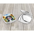thumbnail image 3 of Bernese Mountain Dog in Sunflowers Compact Mirror 2.75 in x 3 in, 3 of 4