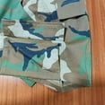 thumbnail image 4 of Sakmal Climbing Shorts for Women Summer Cargo Camping Green High Waisted Camo 4" Shorts with Pockets, 4 of 8
