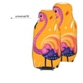 thumbnail image 6 of Sikiie Vibrant Flamingo Illustration Car Seat Protector 2 Pack Car Seat Cushion Mat, Car Seat Covers for SUV, Truck, Van, 6 of 7