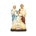 thumbnail image 4 of Estatuilla de la Sagrada Familia, estatuilla de estatua de resina, estatuas de pie de Jesús, escultura católica para regalos religiosos de coche de, 4 of 9