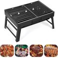 thumbnail image 2 of Gril Barbecue, Gril au Charbon Pliable Portable Léger Outils de Gril Barbecue, 2 of 5