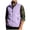 Dark Purple, variant on Men's Vest Outerwear with Multi Pockets Windproof Sleeveless Jacket for Outdoor Golf Summer Red,XXL