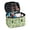 Avocado, variant on Cherry and Snakeskin Polyester Large Makeup Bag Cosmetic Organizer Brush Holders
