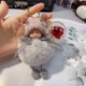 thumbnail image 1 of Llavero con forma de muñeco de bebé durmiendo, bonito colgante para mochila de bebé durmiendo, llavero para coche, para exteriores, fiable y duradero, 1 of 7
