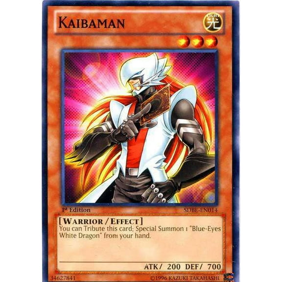 YuGiOh Saga of Blue-Eyes White Dragon Structure Deck Common Kaibaman SDBE-EN014