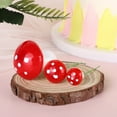 thumbnail image 4 of Raindrops 30pcs Mushroom Foams Cake Picks Creative Cupcake Topper DIY Cake Decoration, 4 of 7