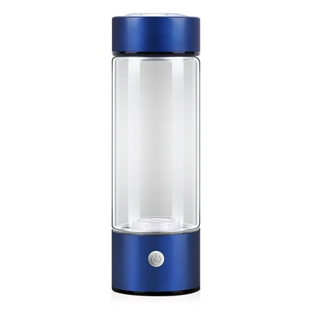 

PRINxy Hydrogen-voluminous Water Cup health Cup hydrogen-producing Water Cup Hydrogen Oxygen Separation Cup circulating Electrolytic Water Cup 420ML Dark Blue