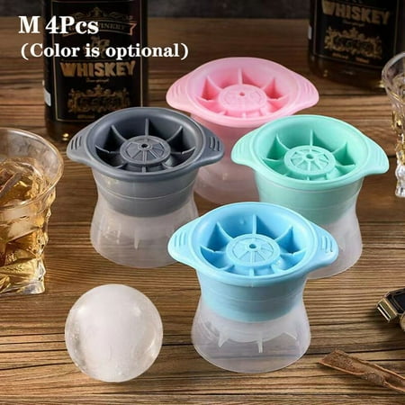 

3/4 Pcs Big Size Ice Ball Mold Sphere Ice Cube Mar Bar Party Whisy Cocktail Drink DIY Ice Cream Tools Kitchen Gadgets