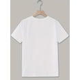 thumbnail image 2 of A Pattern Featuring Numerous Red Hearts Hanging on Trees, This Women'S Round-Neck Short-Sleeve T-Shirt Embodies a Casual And Fashionable Style, Making It a Classic And Versatile Choice for Women, 2 of 6
