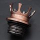 thumbnail image 5 of de de de motocicleta estilo corona se adapta a 883 1200 Bronce kusrkot Tapón de gasolina del tanque de combustible, 5 of 7