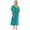 Waterfall Confetti Heart, variant on Plus Size Long Tagless Sleepshirt