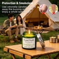 thumbnail image 4 of Citronella Candles Outdoor, KIMHY Outdoor Soy Candles Citronella Essential Oil Infused for Patio, Camping, 20 Hours Burn Time, 3.53 oz, 2-Pack, 4 of 9
