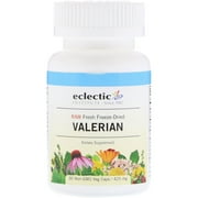 Eclectic Institute Raw Fresh Freeze-Dried, Valerian, 425 mg, 90 Non-GMO Veg Caps
