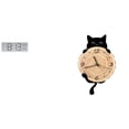 thumbnail image 1 of Reloj de pared digital multifuncional con diseño de gato, silencioso, sin , decorativo, con indicador de temperatura y humedad, fabricado en PP, 1 of 8