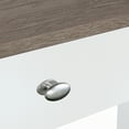 thumbnail image 2 of Saint Birch Finley White 59-inch L-Shape Desk, 2 of 5