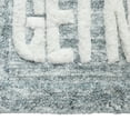 thumbnail image 4 of Mainstays Get Naked Typography Teal Polyester Bath Rug, 20” x 32", 4 of 5