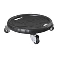 thumbnail image 2 of Rodillo de entrenamiento abdominal con disco multifunción y ruedas giratorias de 360 ​​grados. Negro, 2 of 8