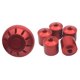thumbnail image 3 of Accesorios para cubrir el lateral de la rueda del buje de la motocicleta, compatibles con Piaggio Vespa 250 y 300. rojo, 3 of 8