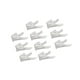 thumbnail image 2 of Bearachild Ganchos para sombreros montados en la pared, estante multifuncional para sombreros, resistente y duradero, 10 Uds. Almacenamiento y organización del hogar Blanco 4.2x3.2 cm, 2 of 6