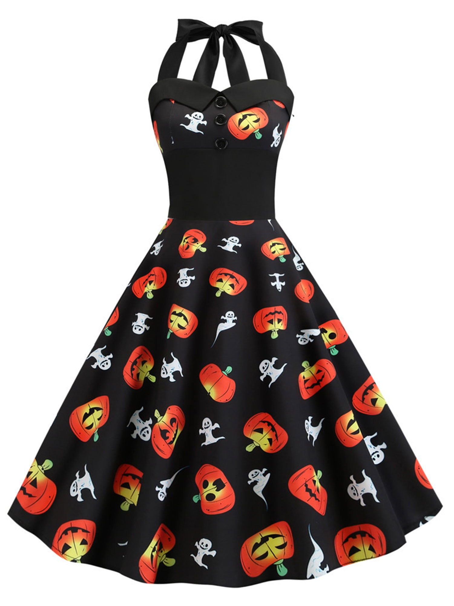 Sexy Dance Sexy Dance S2XL Halloween 50s 60s Vintage Retro Womens Rockabilly Halter Swing