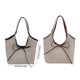 thumbnail image 3 of 2025 Students School Bag Large Capacity Shoulder Bag Simple Shopping Bag Lovely Bows Commuting Bag Fashion Handbags Black, 3 of 5