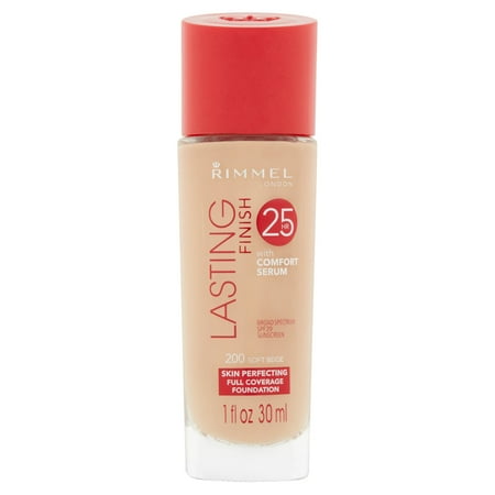 Rimmel Lasting Finish Foundation, Soft Beige 200 - Walmart.com