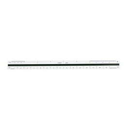 Triangular Scale, Plastic, 12 Triangular Scale, Plastic, 12