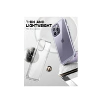 SupCase Unicorn Beetle Style - Back cover for cell phone - slim - MagSafe compatibility - polycarbonate, thermoplastic polyurethane (TPU) - clear - for Apple iPhone 14 Pro Max