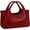 Red, variant on LEZMORE Women Satchels Genuine Leather Top Handle Handbags Large Work Tote Shoulder Bags Crossbody Purses Brown